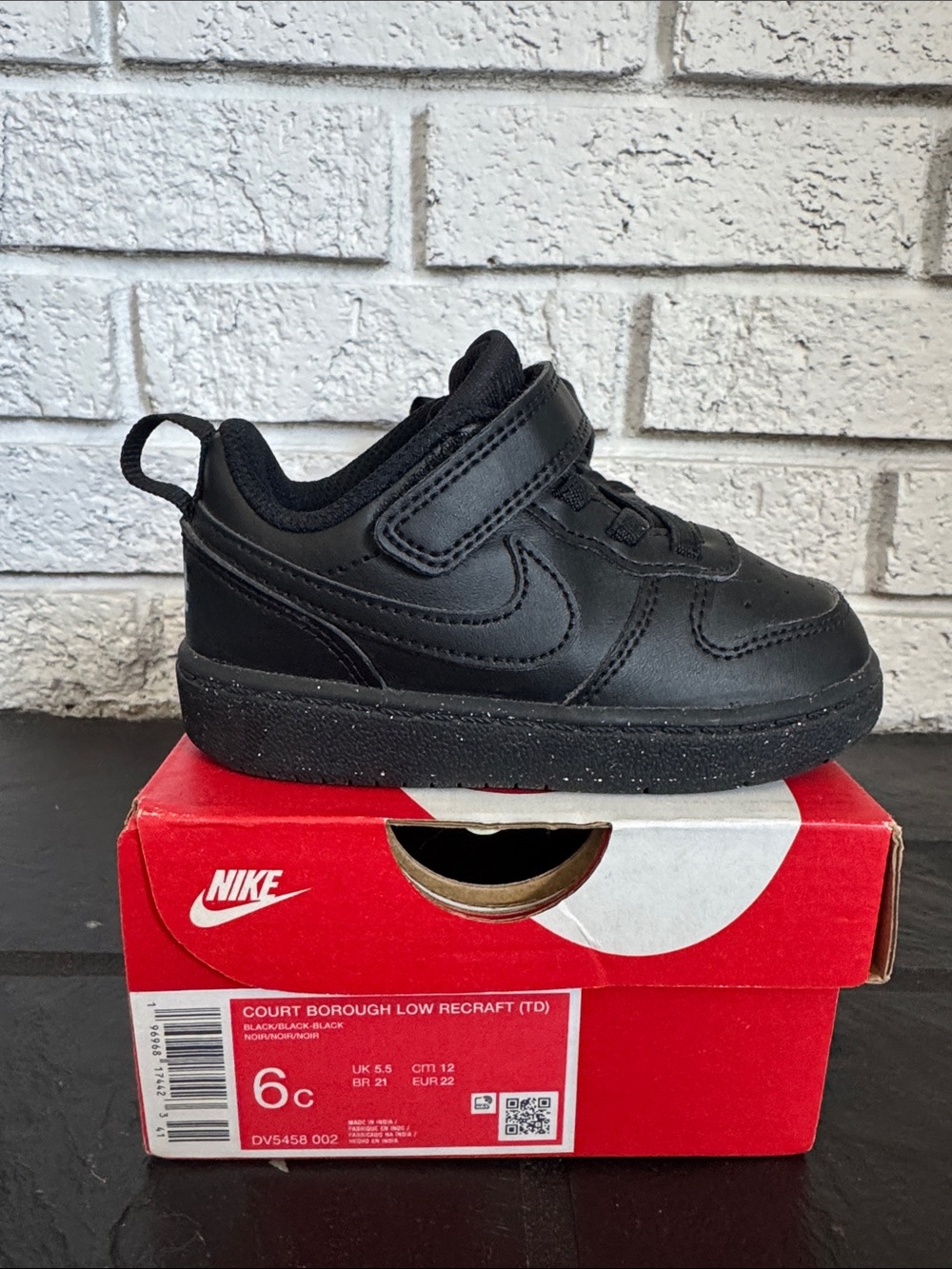 Nike Toddler Black Sneakers